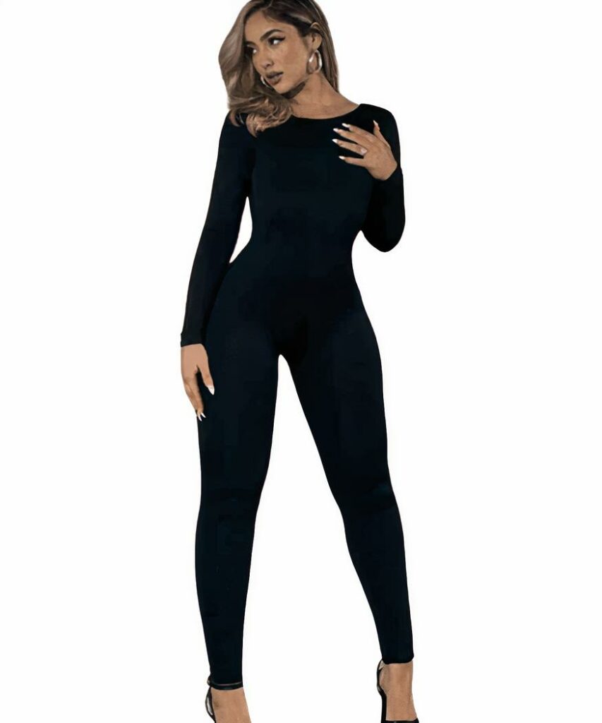 Combinaison Active Femme Longue Et Moulante – Tissu FormFlex Ultra Doux, Soutien-gorge Intégré | Pour Yoga, Fitness, Quotidien