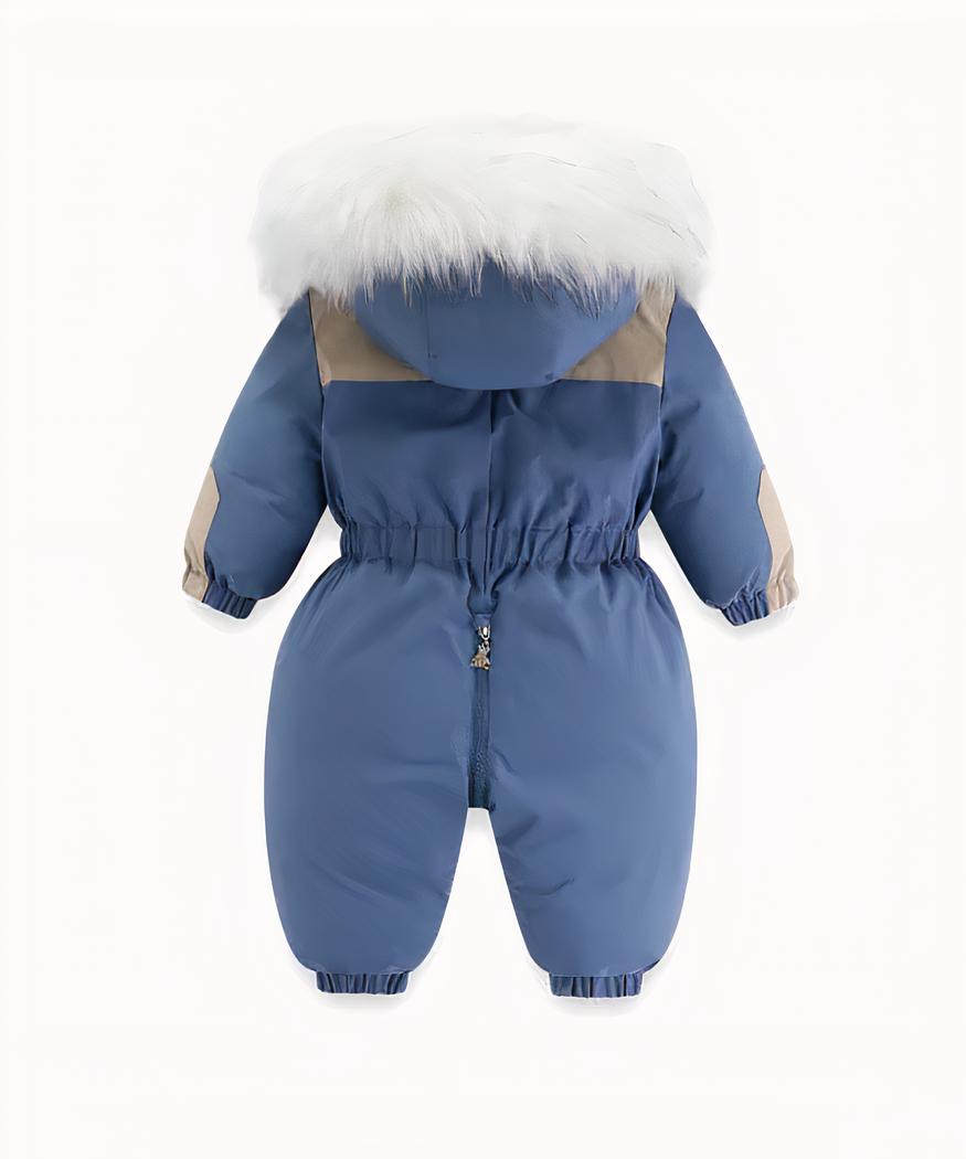 Amur Leopard Combinaison De Ski Enfant Fille Et Garçon - Snowsuit Imperméable Chaud Avec Capuche Pour Hiver